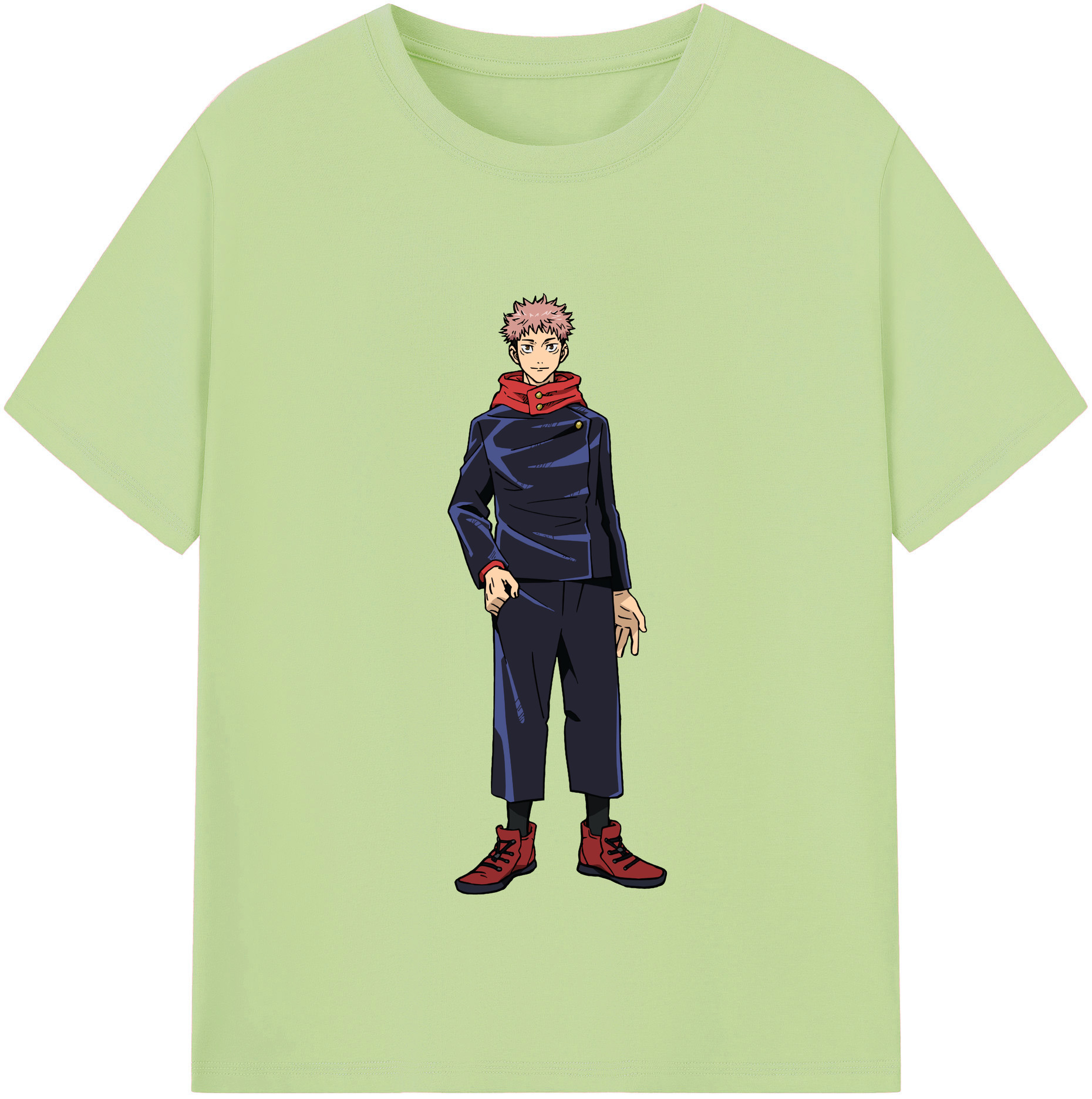 （画像用） 呪術廻戦 Jujutsu Kaisen 綿100％半袖Tシャツ（フロントプリント）